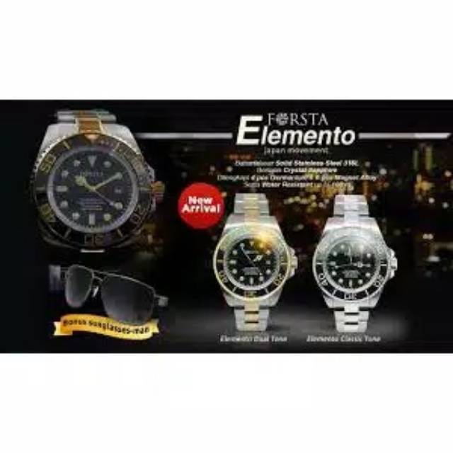 FORSTA ELEMENTO MEN'S WATCH - JAM TANGAN KESEHATAN