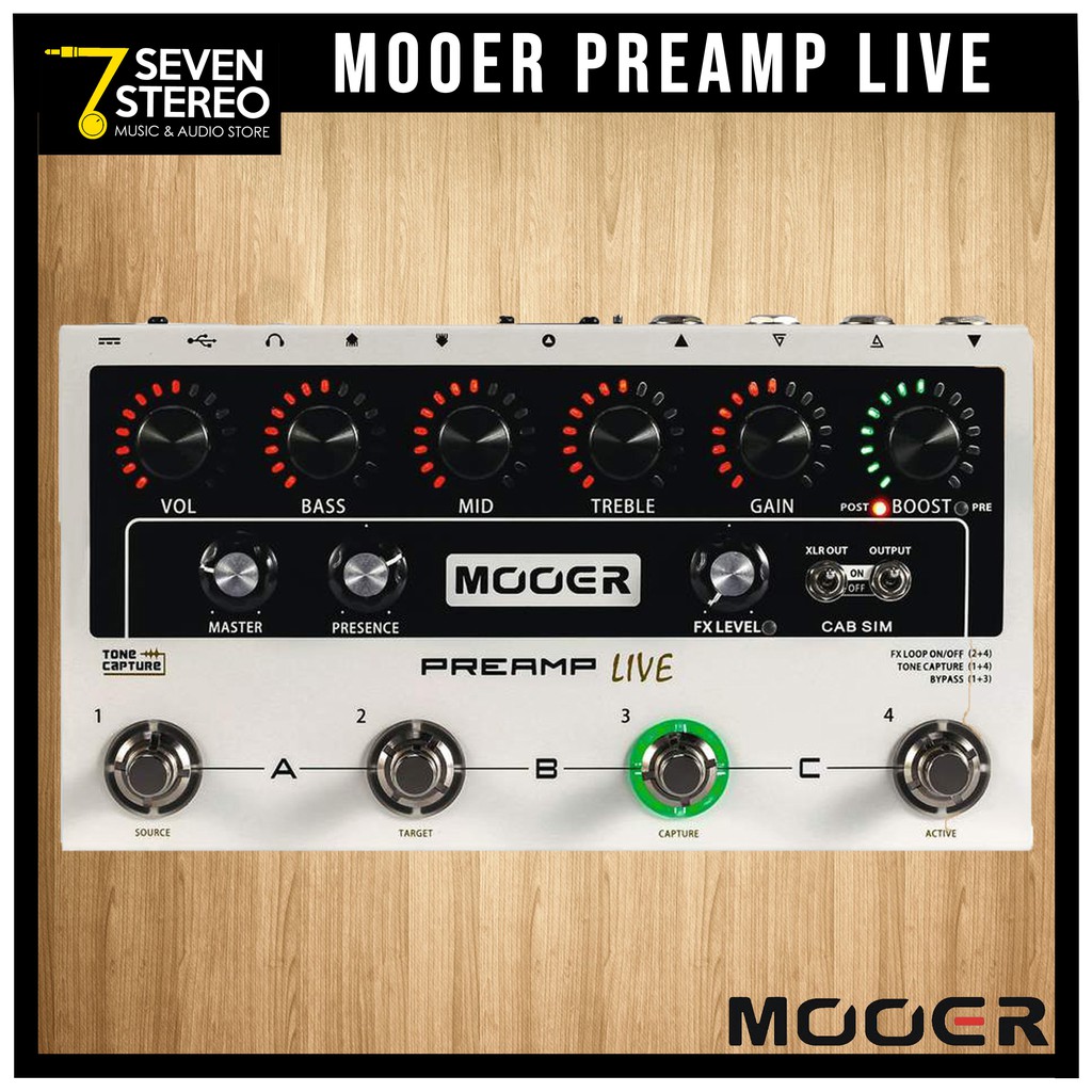 Mooer Preamp Live Effect Pedal
