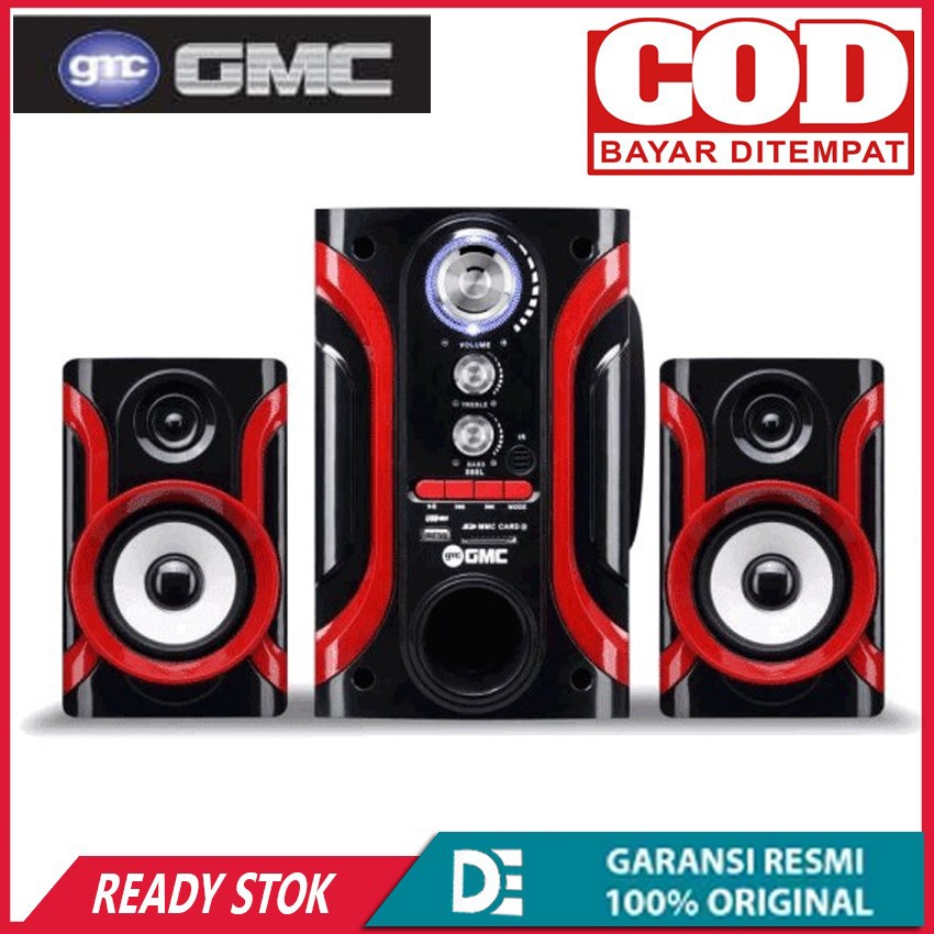 GMC 888L BT/888K BT Speaker Bluetooth Multimrdia Terbaru Suara Full Bass