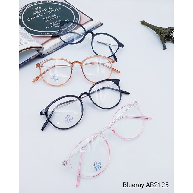 Promo Frame 2125 Kacamata Kualitas Optik Lensa Anti Blueray Bahan Plastik Flexibel TR90 unisex Cewek