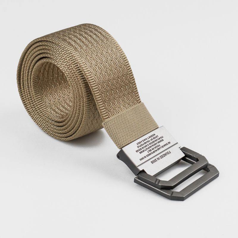 Rhodey Tali Ikat Pinggang Pria Canvas Buckle Belt - B1030