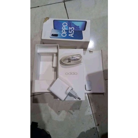 CHARGER ORI OPPO A53 9V-2A 18W TYPE C FAST CHARGING AKTIF ASLI BAWAAN HP