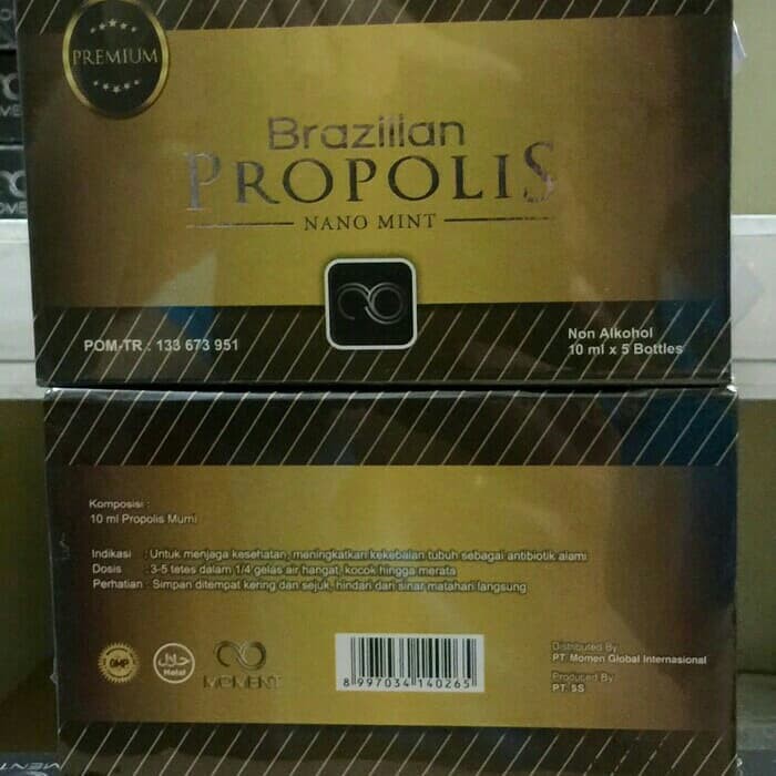 Propolis Brazilian Moment,Isi 5 Botol