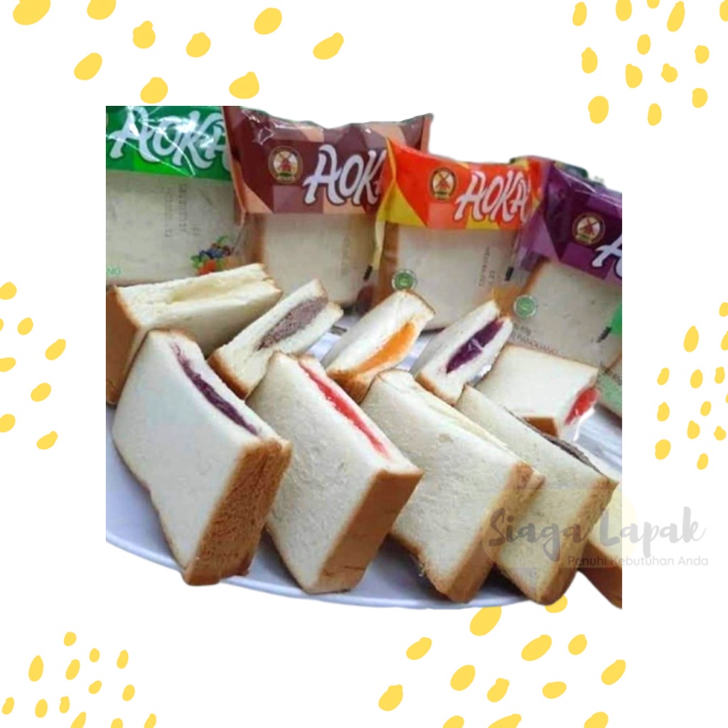 Roti Panggang Aoka All Varian Mix Rasa 65gr