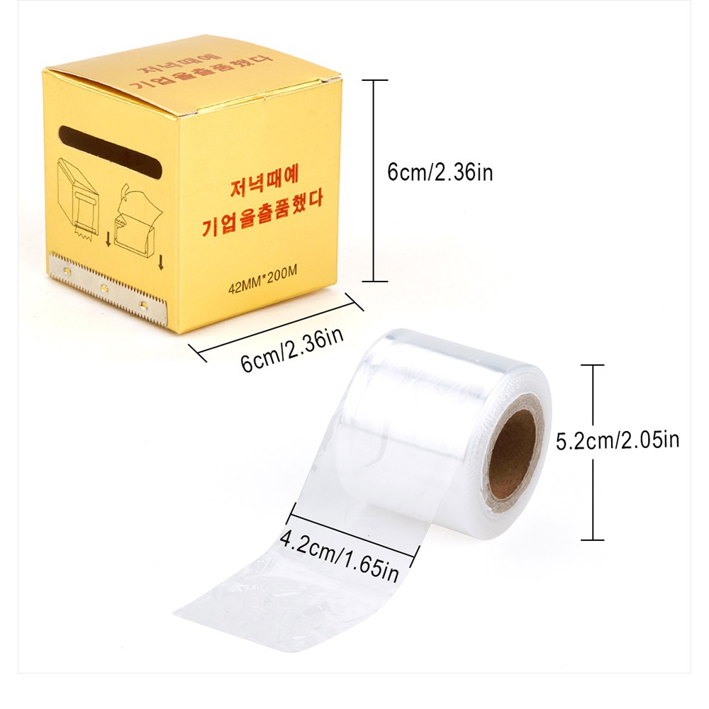 Plastic Wrap Penutup Anestesi Sulam Alis Lash Lift