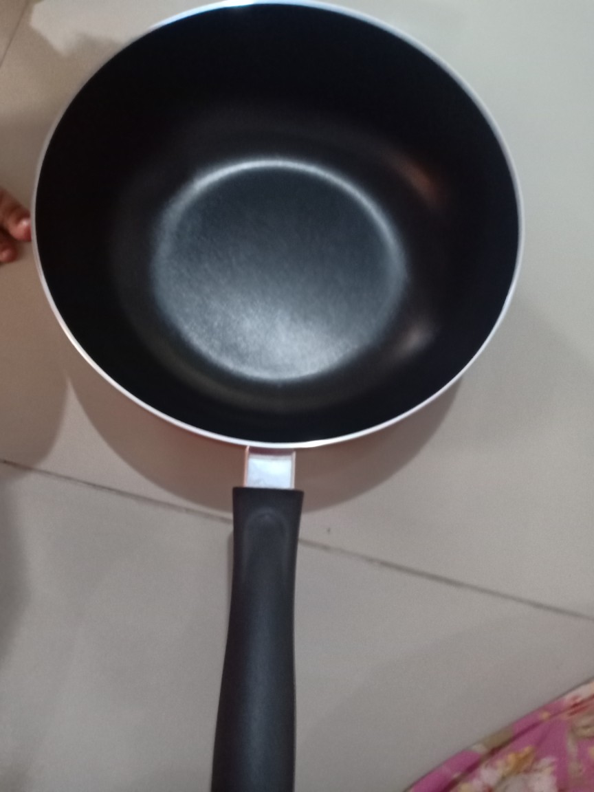 Teflon Fry Pan Valentino Maxim Deep Wok 24 Cm