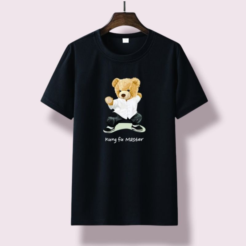 KAOS PRIA UKURAN S M L XL XXL XXXL MOTIF KUNG FU MASTER
