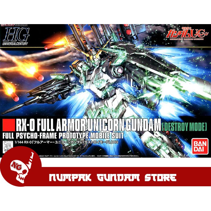 Gundam Unicorn Full Armor HG 1/144 Bandai