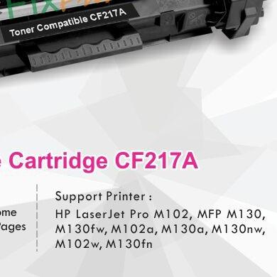 ۩ Cartridge Tinta Toner HP 17A CF217A Printer Pro M102 M102a M130fw M102w M130a M130nw M103fn M130fn