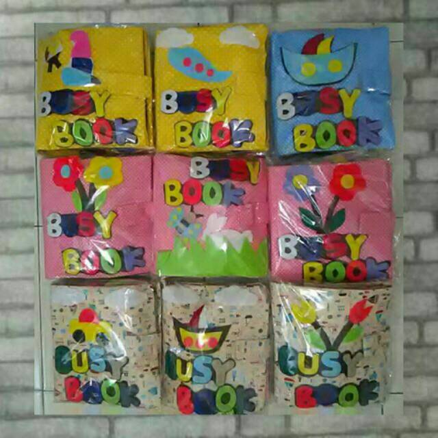 Seri Hijaiyah Busy Book / Quiet Book / Buku Belajar Anak / Buku Kain Katun