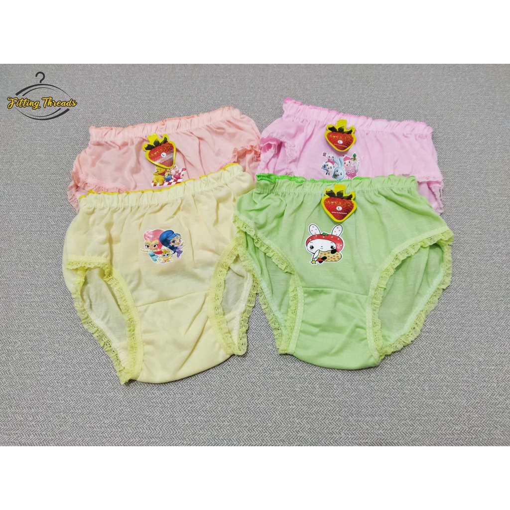 3 Pcs Daleman Celana Dalam Anak Perempuan Sweety / CD Sempak Anak Cewek Sweety