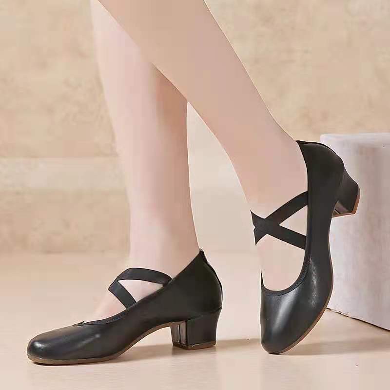 GRISELLE - Sepatu Dansa Latin/ Line Dance Heels Anggun