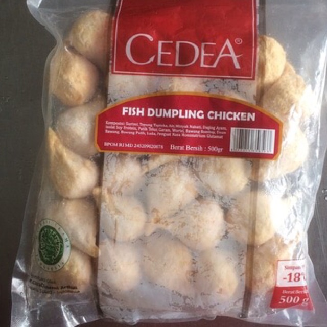 

Cedea fish dumpling chicken 500 gr