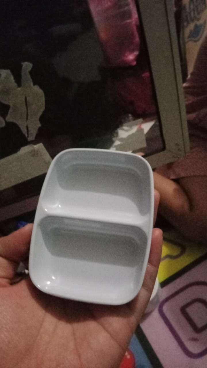 Lepek Melamin Vanda D421-3(wadah Saos Sambal Tomat )