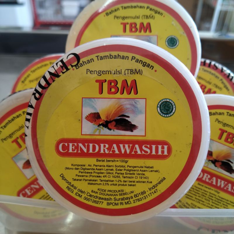 

TBM Cendrawasih 100 gr / 50 gr / Pengemulsi Kue / Cake Emulsifier / Pengempuk Pelembut
