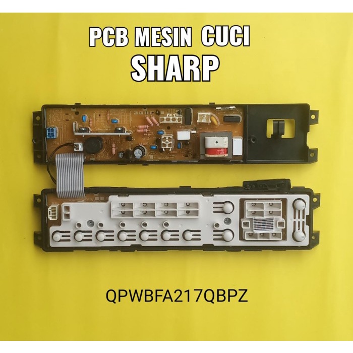 PCB Modul Mesin Cuci Sharp TopLoading QPWBFA217QBPZ ES-M8000T Original BRSH27