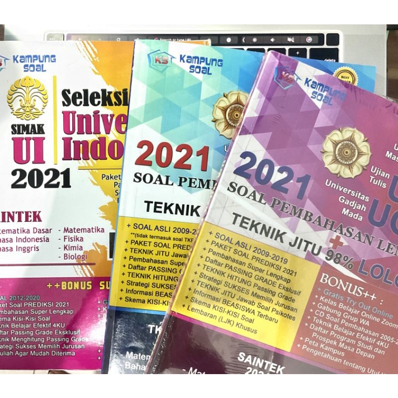 Buku Kampung Soal Utul UGM SAINTEK 2021