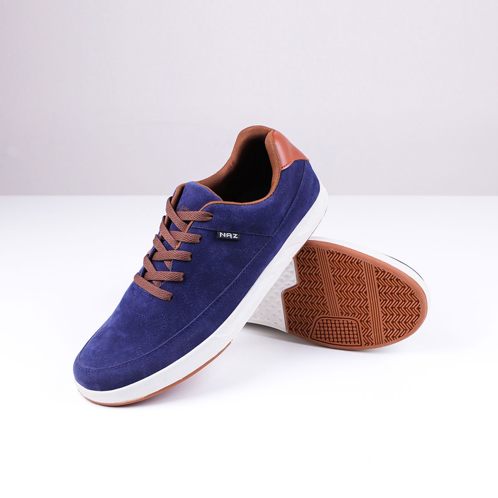 BARDLOF NAZ - Sepatu Sneakers Suede Pria Casual Premium Original