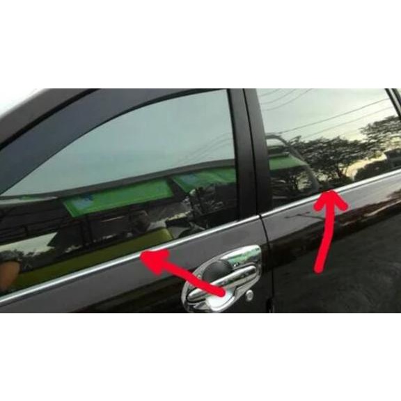 Lis Kaca Samping Window Liner Mobil All New Xenia