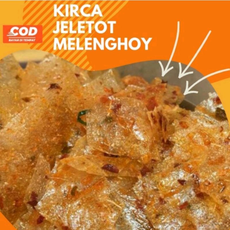 

KERIPIK KACA PEDAS / 250GR / KIRCA / HOT JELETOT