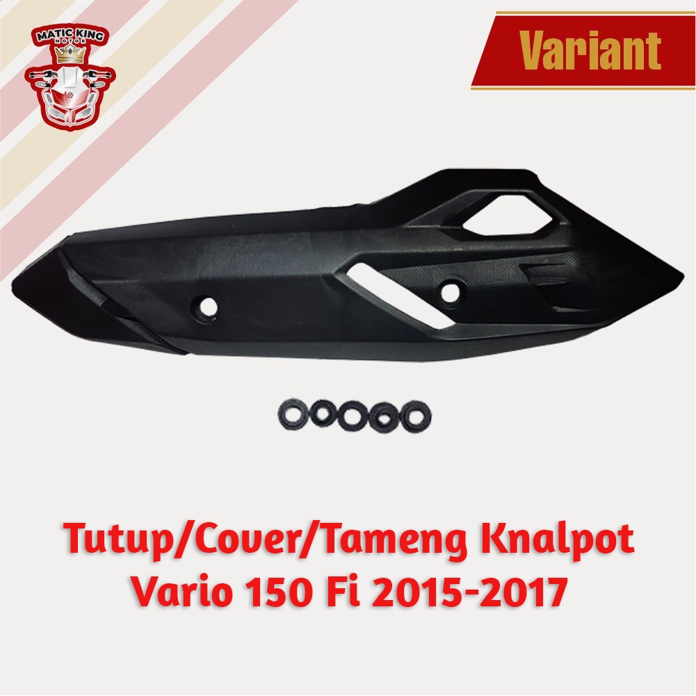 Tameng tutup cover knalpot vario pcx adv 110 125 150  155  160 karbu fi esp led new