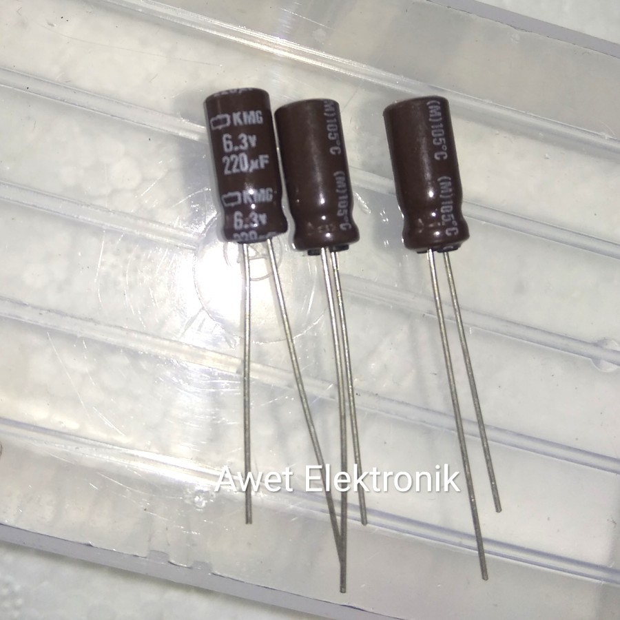 kapasitor 220uf 6.3v elco 220uf 6.3v elko 220uf 6.3v