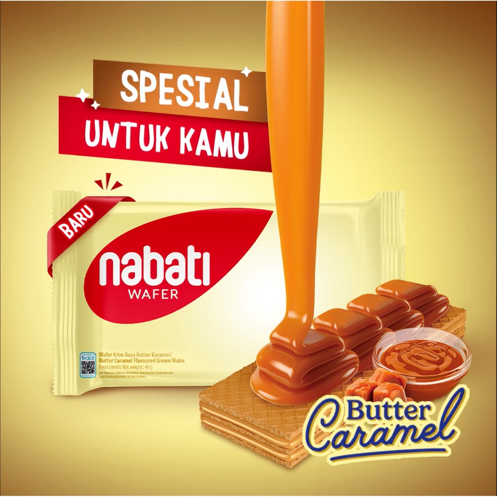 

Nabati Wafer Butter Caramel 48gram