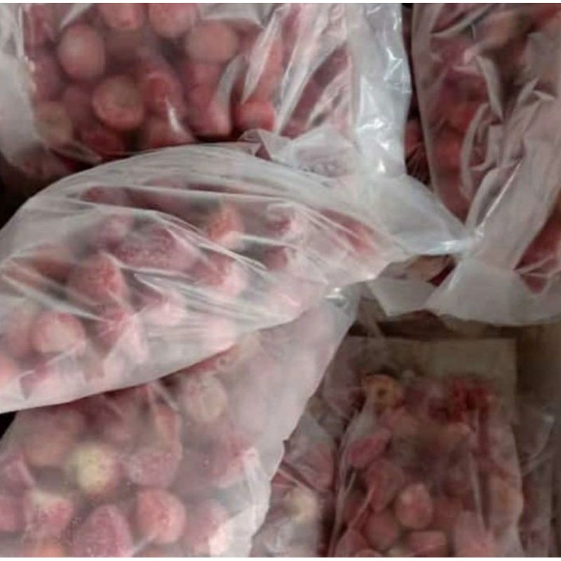 

(khusus sameday) strawberry super frozen kemasan 1kg