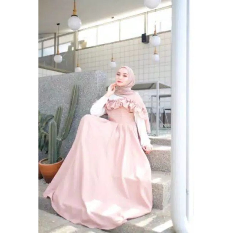 baju kondangan wanita dress muslim varsha dress wanita muslim pataya Maxi