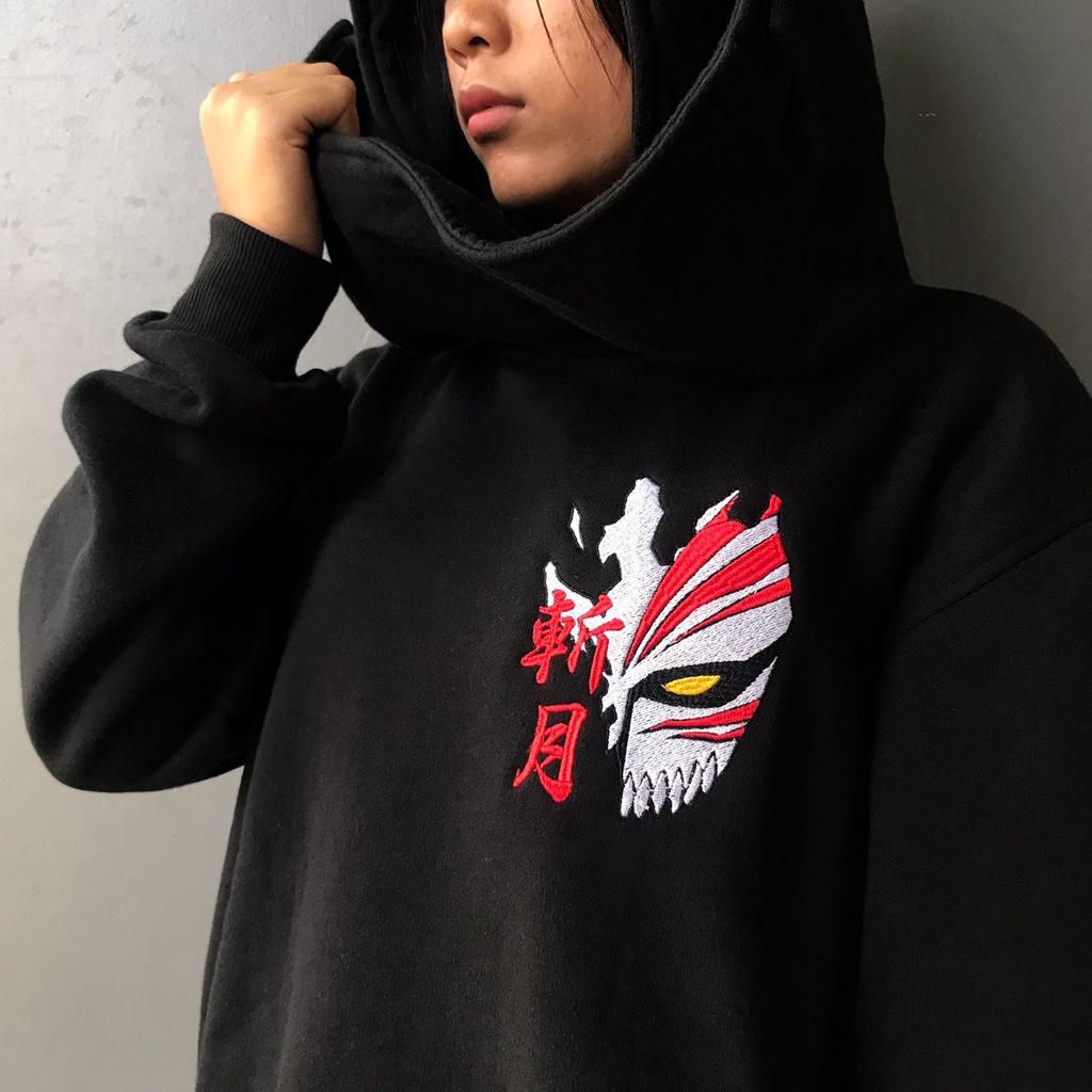 Oversized Unsettled Ichigo Bankai Anime Manga Bleach Fleece Premium Unisex