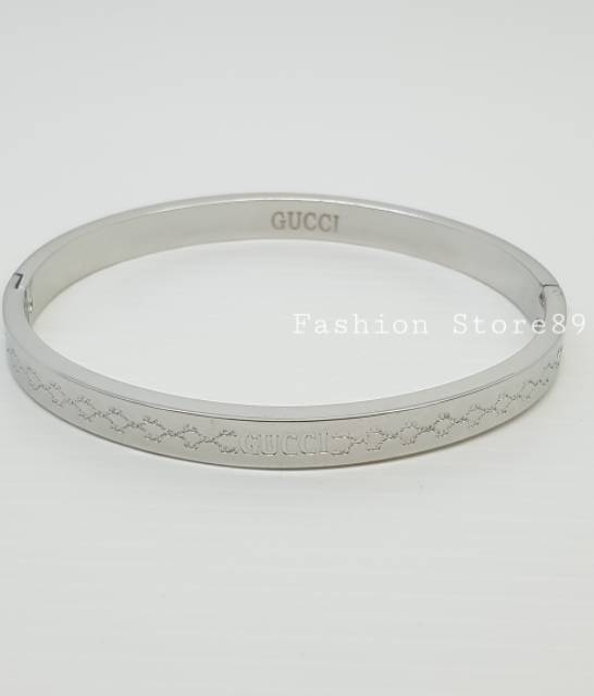 Gelang bangle Titanium Import gelang bangkok antikarat gelang titanium gold Rosegold white Titanium