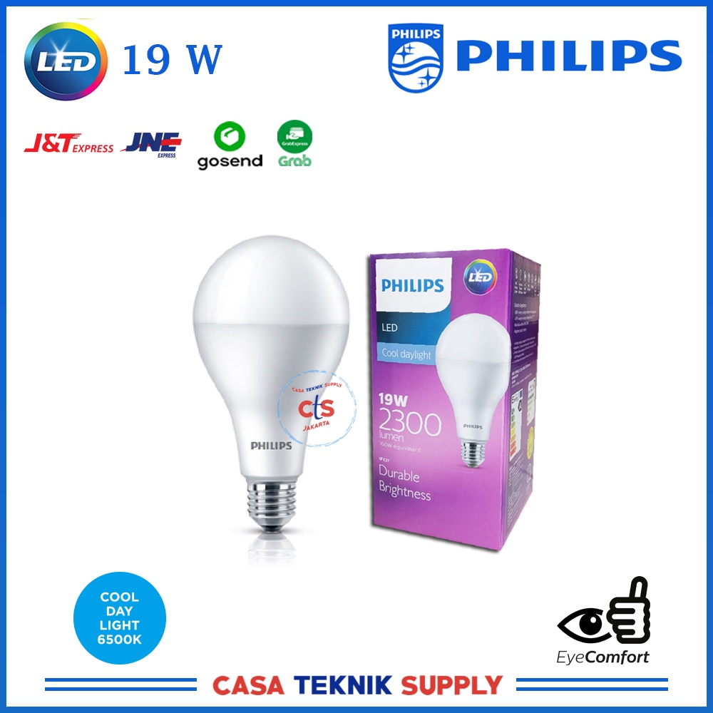 Jual Lampu Philips LED 19 Watt 19Watt 19 W 19W Putih Indonesia|Shopee ...