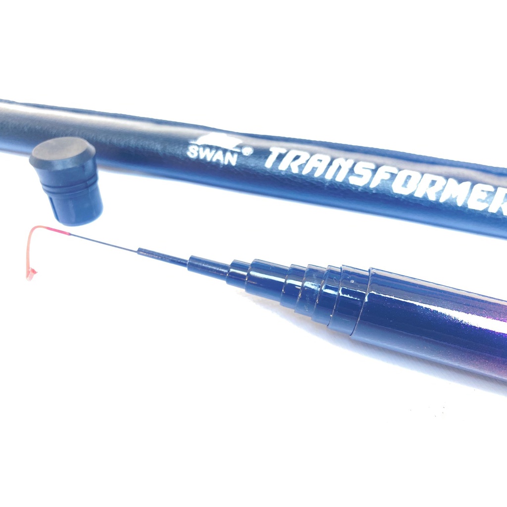 Joran Tegek Swan Transformer 360 450 540 Action Medium Bahan Semi Carbon