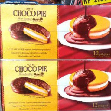 

Choco pie coklat per box isi 12 pcs