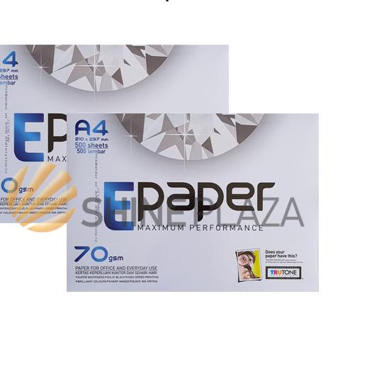 

➯ Kertas HVS A4 70gr E-Paper ۝