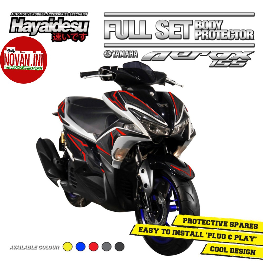 Yamaha AEROX (old) Body Protector Motor Full Set Cover-HAYAIDESU