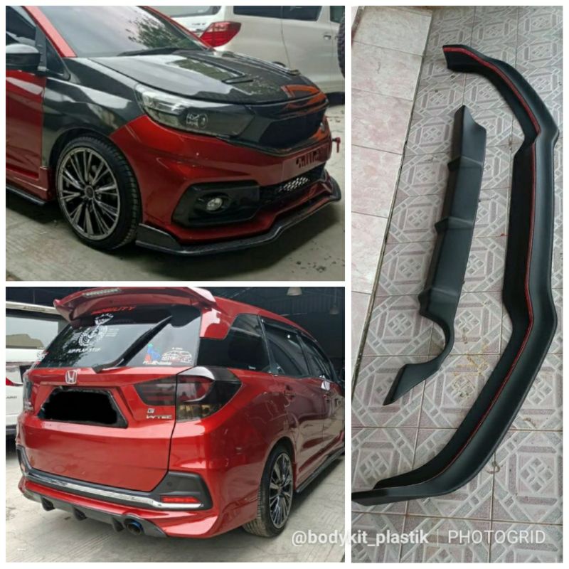 Front lips dan diffuser honda mobilio rs