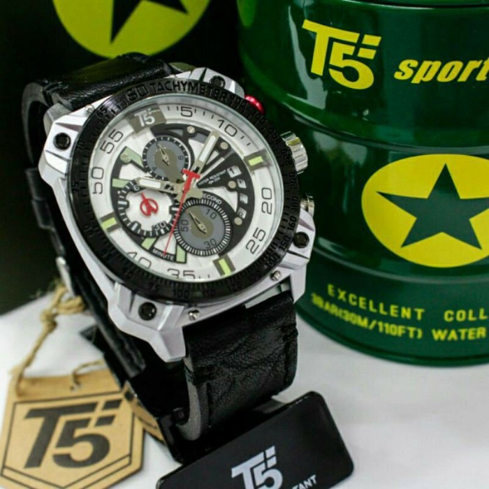 Jam Tangan Pria T5 H 3709 T5 H3709 original bergaransi free tin box