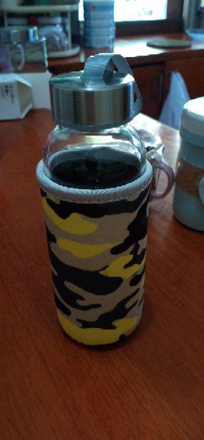New !! Botol Minum Beling Water Bottle Sarung Motif Loreng/army/ Lol  300ml 1142m110