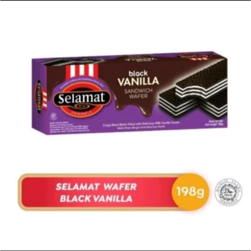 

Selamat Wafer Black Vanilla 145g