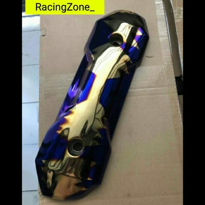 Tameng Knalpot Zoomer Scoopy - Vario - Beat Twotone Detak Jantung HENG racingzon4 Segera Dapatkan