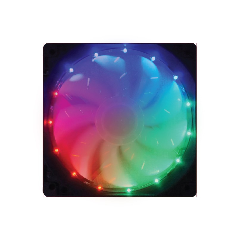 FAN CASING Infinity Rainbow Dash 120mm Fan Case Led RGB (Fixed)