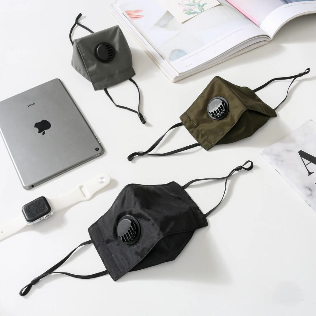 Masker Kain 4D +Katup (+ Earloop 3 Lapis Washable) (Evo, 3D, Origami)