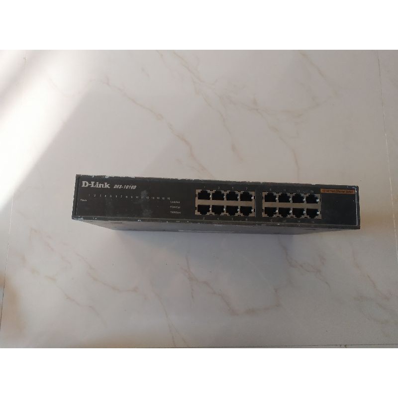 Switch DLINK DES 1016D 10/100 Fast Ethernet 16 Port Normal