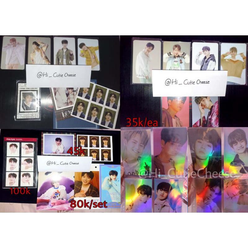 PHOTOCARD POSTCARD JUNGHWAN HARUTO, YOSHI, BABY JAEHYUK WELCOMING COLLECTION TREASURE