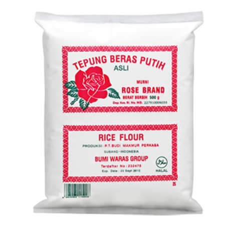 

Tepung Beras Rose Brand 500gr