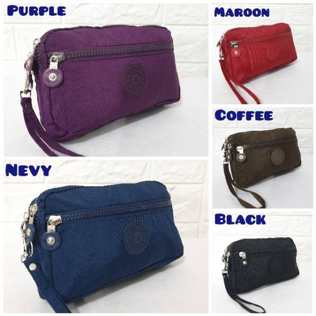 TAS 100% ORIGINAL - DOMPET / TAS SELEMPANG KIPLING MOTIF DAN POLOS 4RES +2 TALI