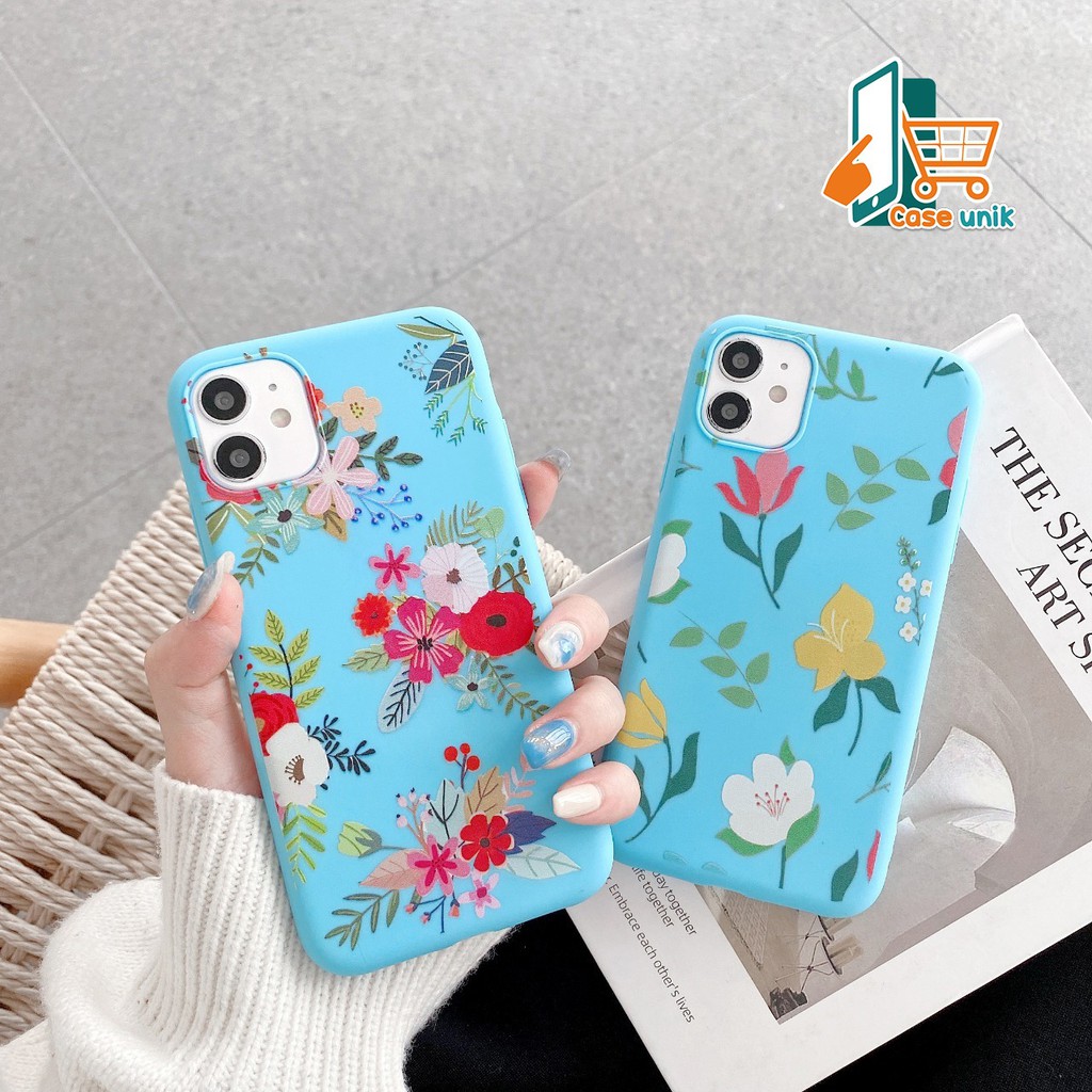 SS053  SOFTCASE BUNGA OPPO A9 A5 A31 A8 A52 A92 A53 A33 Reno 4 4f A15 2020 CS2527