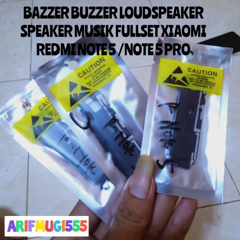 BAZZER BUZZER LOUDSPEAKER SPEAKER SPIKER MUSIK FULLSET XIAOMI REDMI NOTE 5 PRO/NOTE 5 ORIGINAL