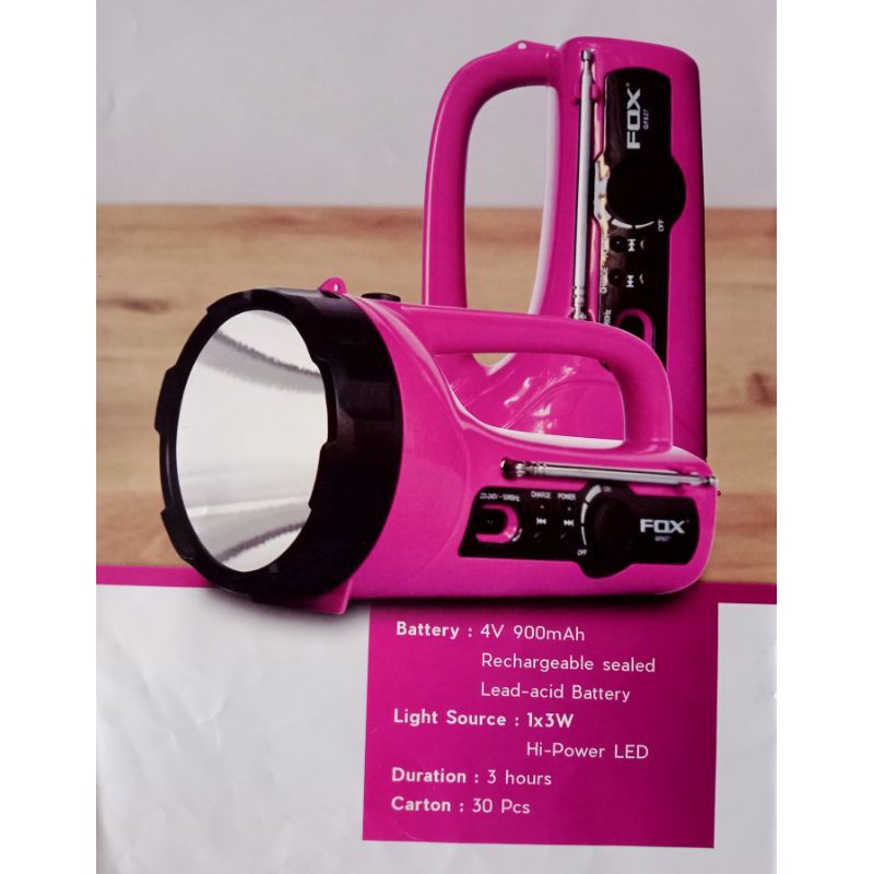 SENTER LED CAS + RADIO FM